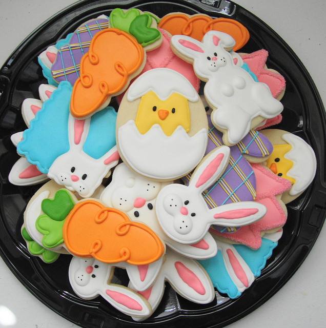 Easter Cut Out Cookies
 Simple Easter cookies