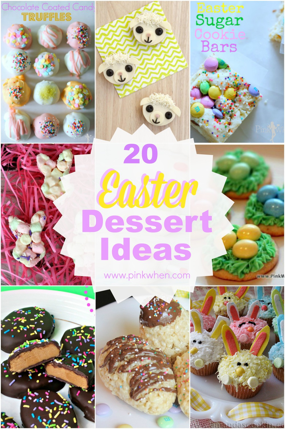Easter Dessert Ideas
 20 Delicious Easter Dessert Ideas PinkWhen