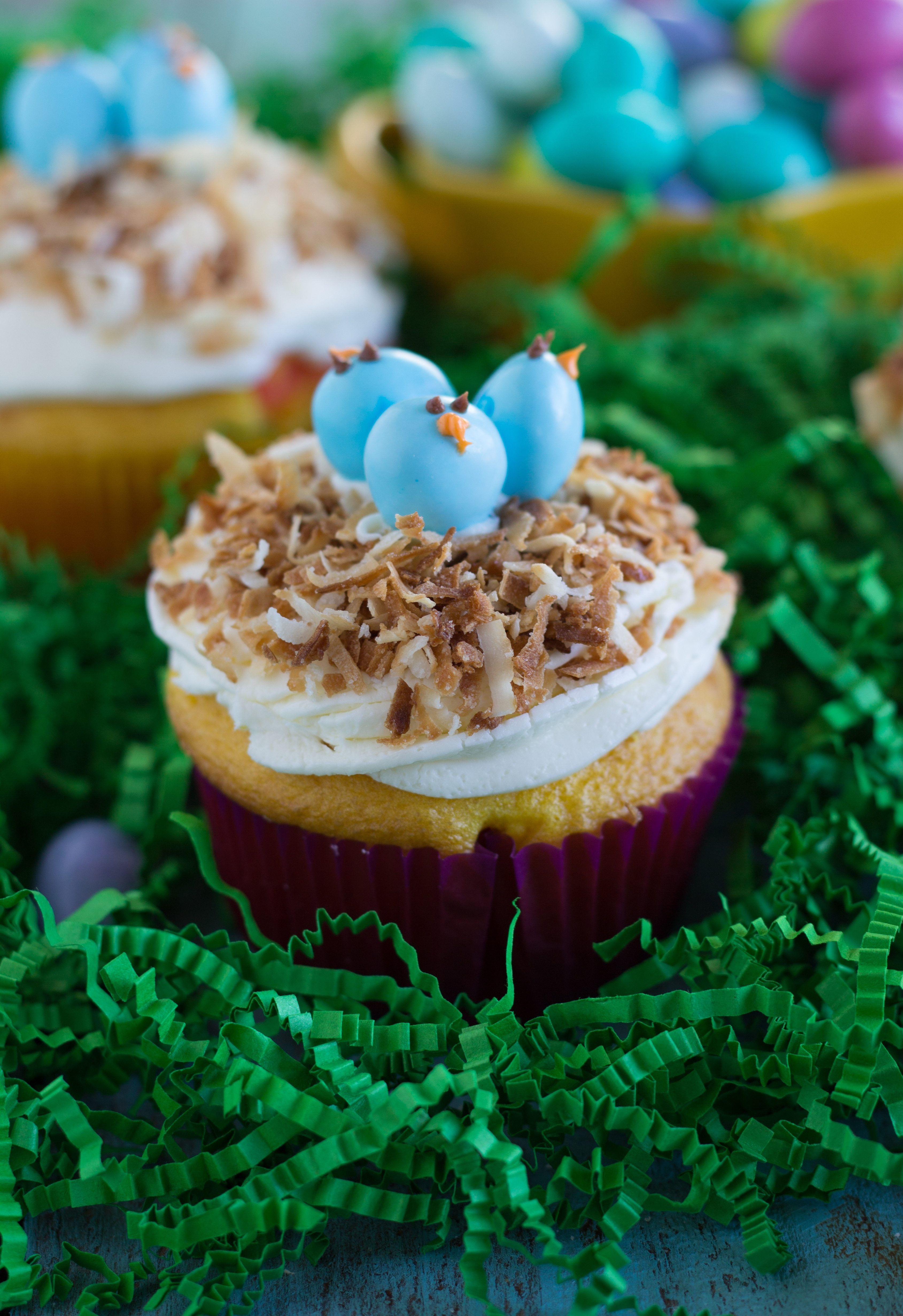 Easter Dessert Recipes
 Easy Bird s Nest Cupcakes Chelsea s Messy Apron