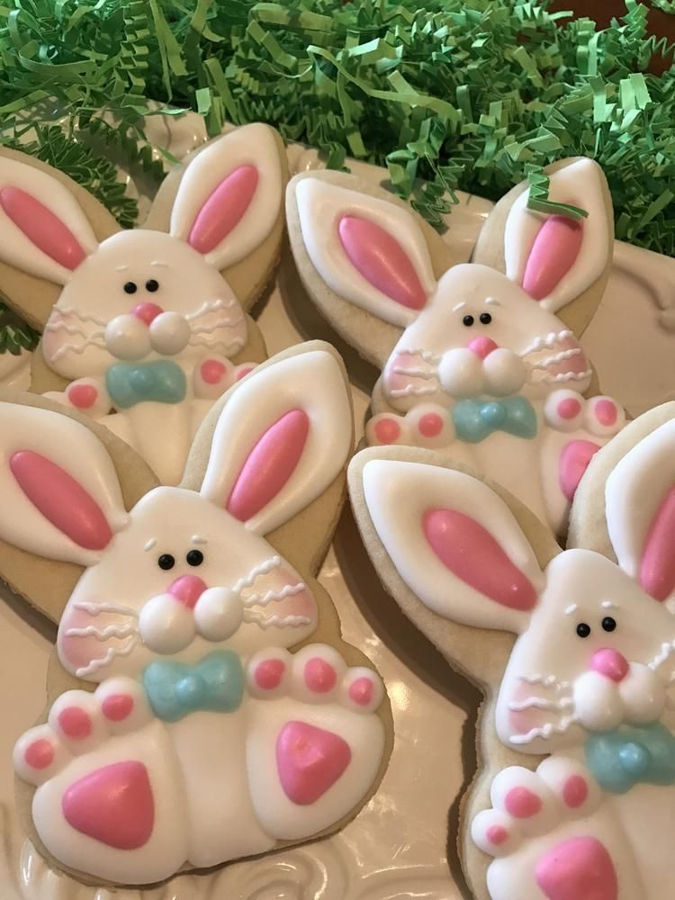 Easter Desserts 2019
 Bunnies Easter bunny cookies Cookies in 2019