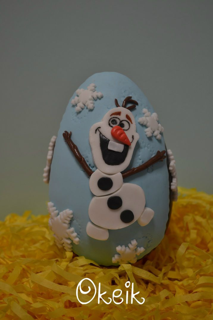 Easter Desserts 2019
 Olaf Frozen chocolate easter egg