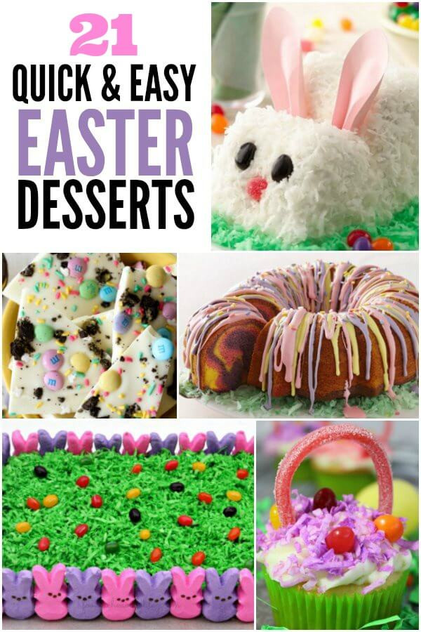 Easter Desserts Easy
 Easy Easter Desserts 21 Cute Easter Desserts for Kids
