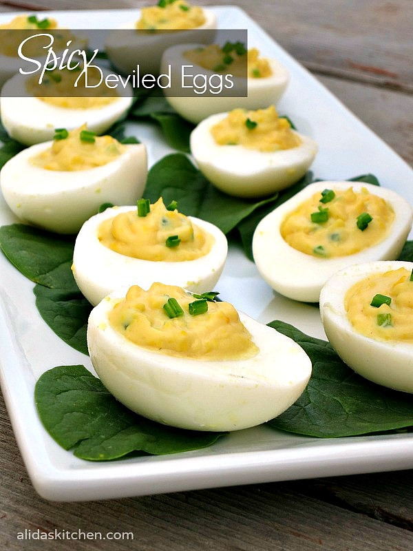 Easter Deviled Eggs Recipe
 easter spicy deviled eggs