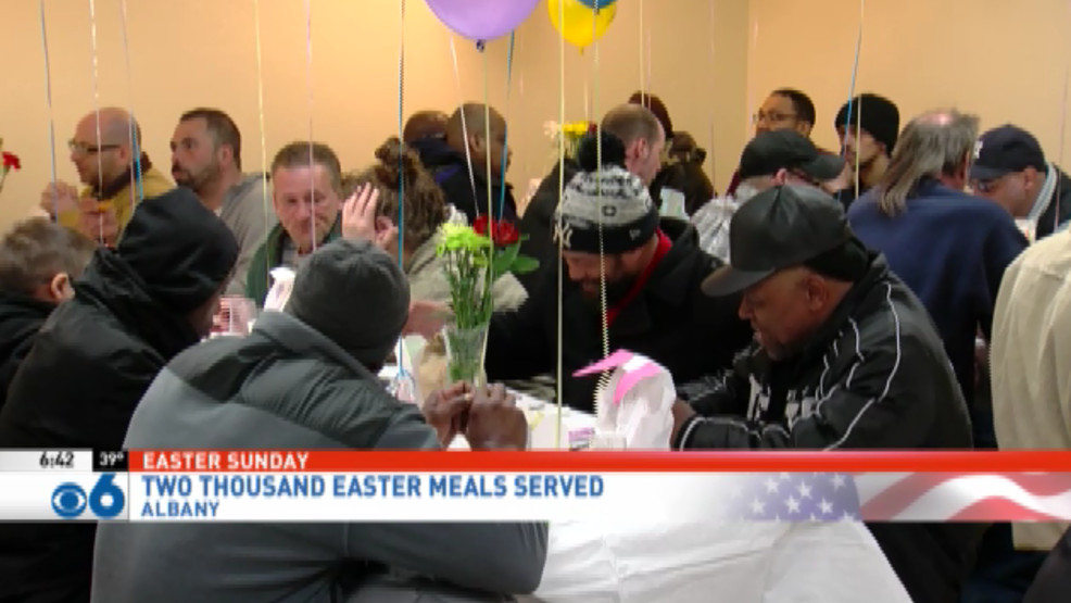 Easter Dinner Albany Ny
 Hundreds share Easter dinner at Capital City Rescue