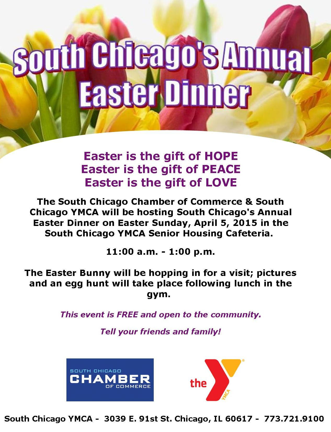 Easter Dinner Chicago
 South Chicago munity Easter Dinner
