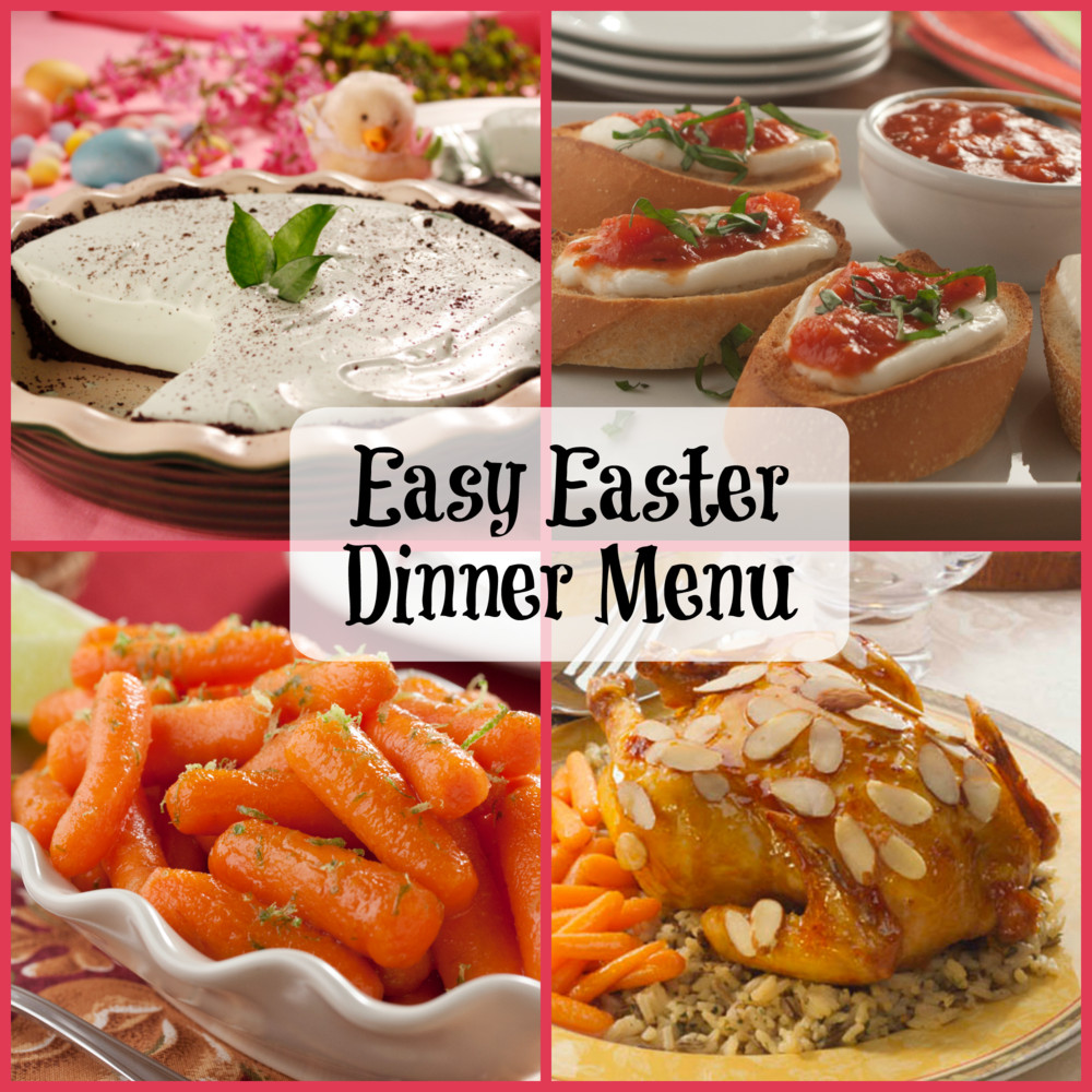 Easter Dinner Menu
 Easy Easter Dinner Menu