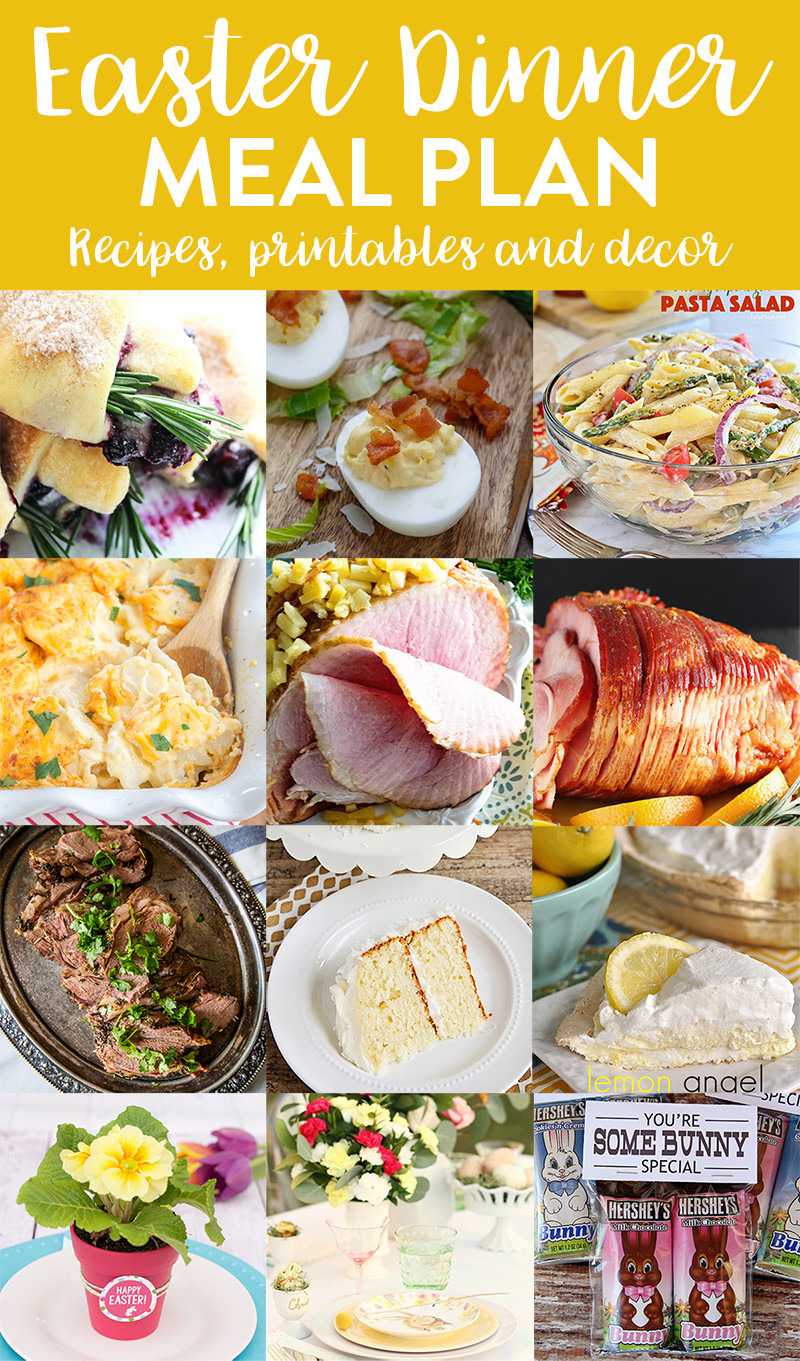 Easter Dinner Menu
 Easter Dinner Menu and Meal Plan we ve done the work for