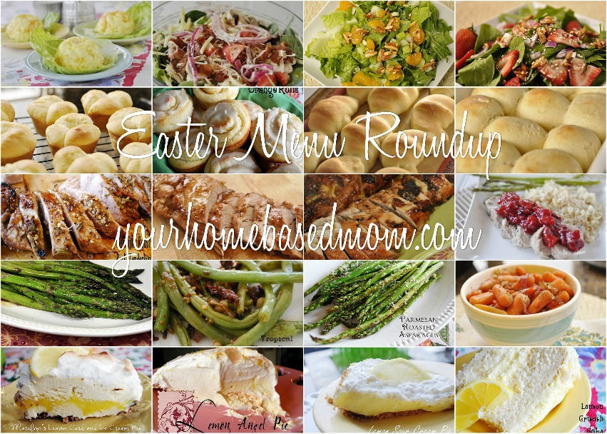 Easter Dinner Menus Ideas
 Easter Menu Roundup