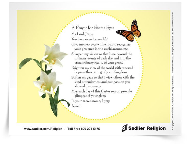 Easter Dinner Prayer
 17 Best images about Catholic Easter on Pinterest