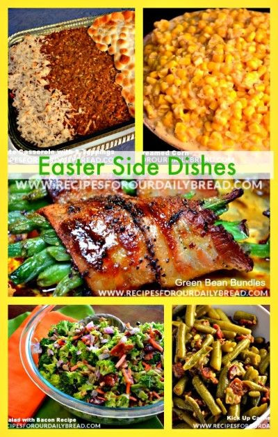 Easter Dinner Side Dish Ideas
 34 Best images about Easter Breakfast Lunch Dinner Ideas