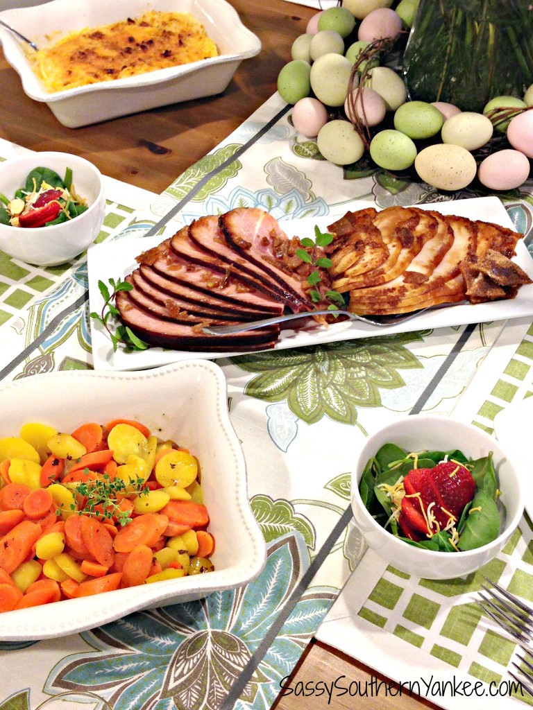 Easter Dinner Sides With Ham
 Delicious and Easy Easter Dinner with HoneyBaked Ham
