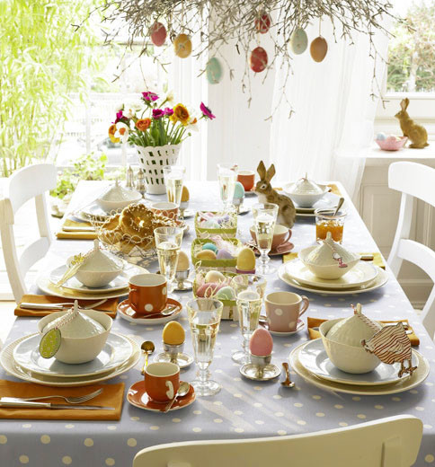 Easter Dinner Table Decorations
 25 Easter Holiday Ideas for Table Decoration