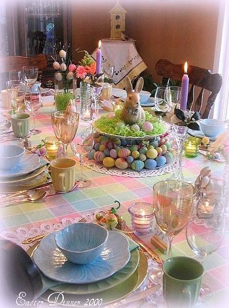 Easter Dinner Table Decorations
 Beautiful Easter Dinner Table s and