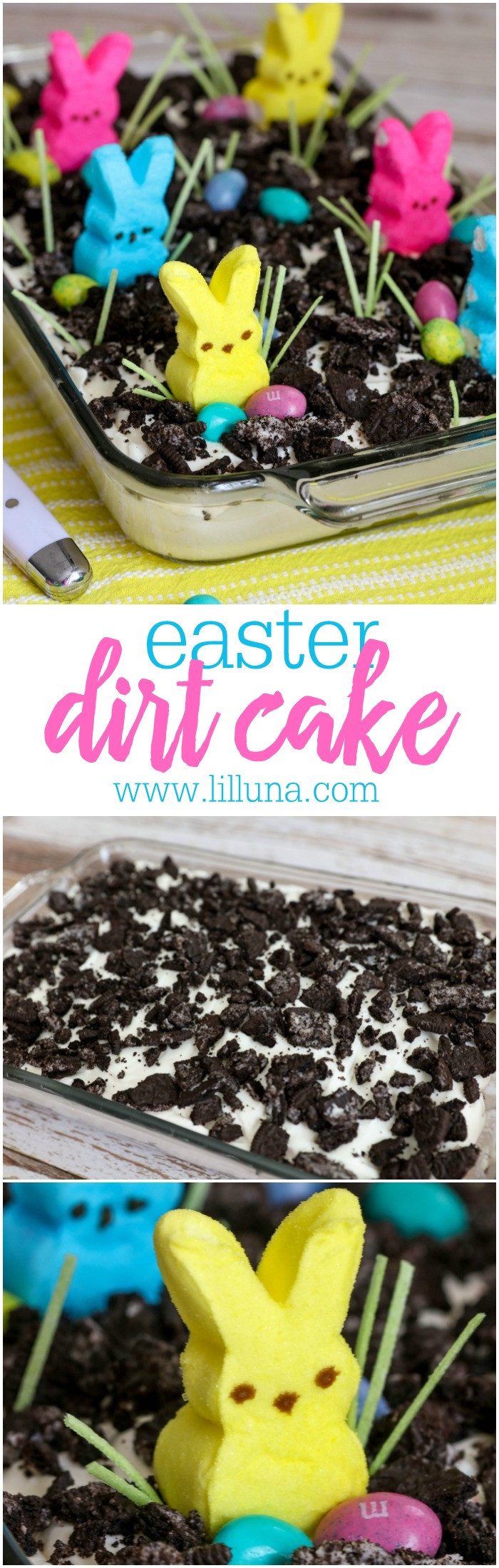 Easter Dirt Cake Recipe
 BEST Easter Dirt Cake