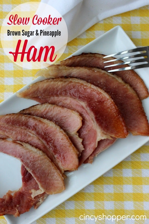 Easter Ham Slow Cooker
 Slow Cooker Ham Recipe CincyShopper