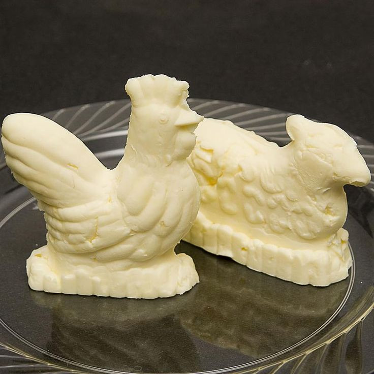 Easter Lamb Butter Mold
 2 Piece German Butter Molds