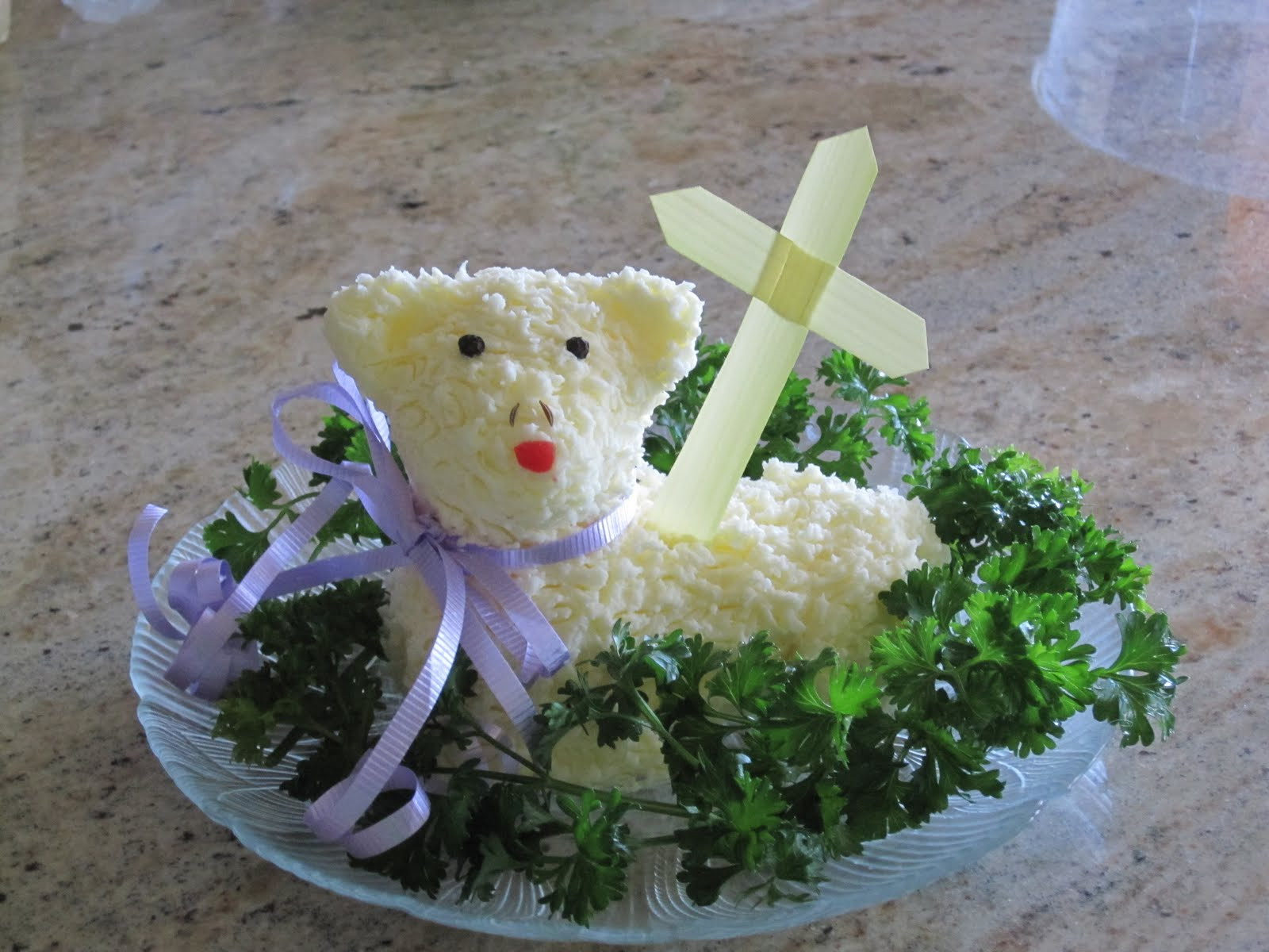 Easter Lamb Butter Mold
 All About Being Inspired Step by Step Easter Butter Lamb