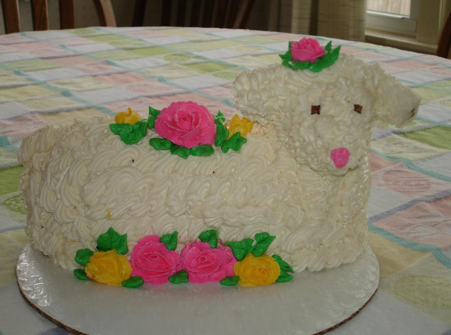 Easter Lamb Cake
 Easter Lamb Cake Recipe