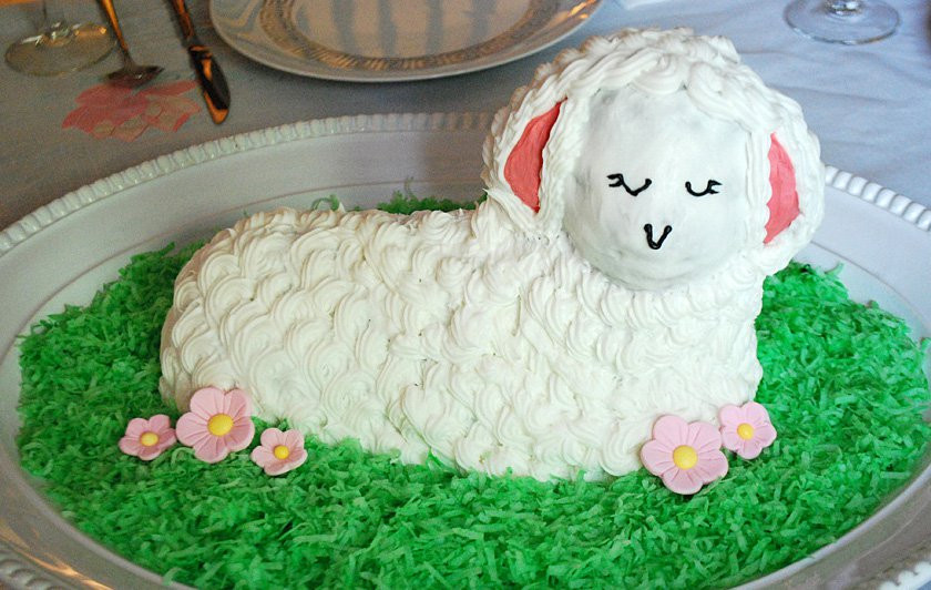 Easter Lamb Cake
 How to Decorate an Easter Lamb Cake Merriment Design