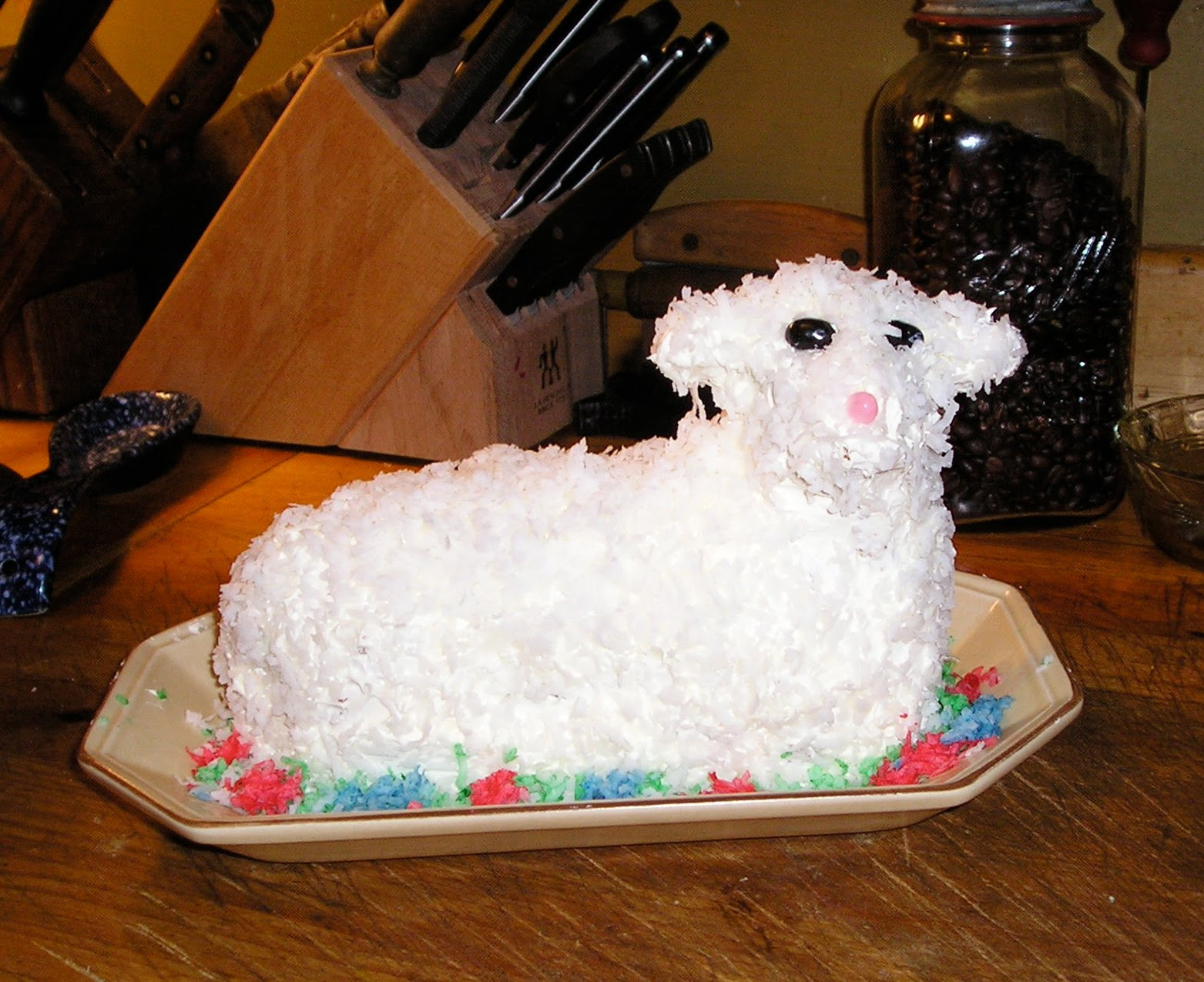 Easter Lamb Cake
 It Came From My Mother s Meatloaf Easter Coconut Lamb