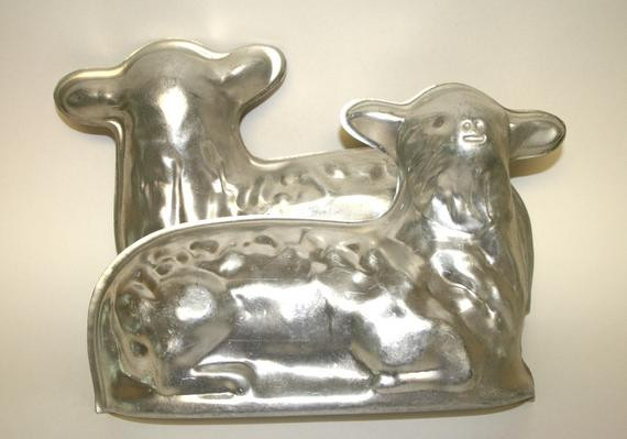 Easter Lamb Cake Mold
 Vintage Lamb Cake Mold Easter Cake Birthday Cake French