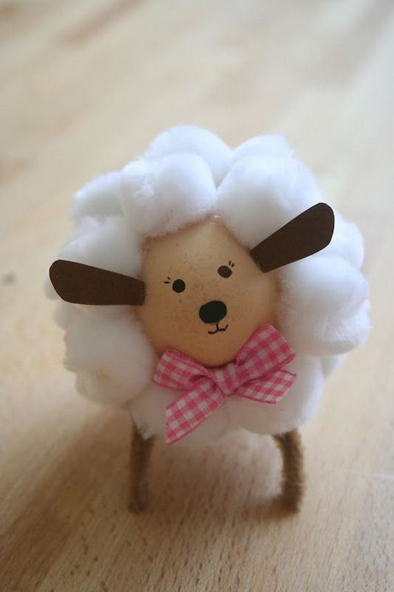 Easter Lamb Decorations
 Amazing Lamb and Sheep Crafts Projects