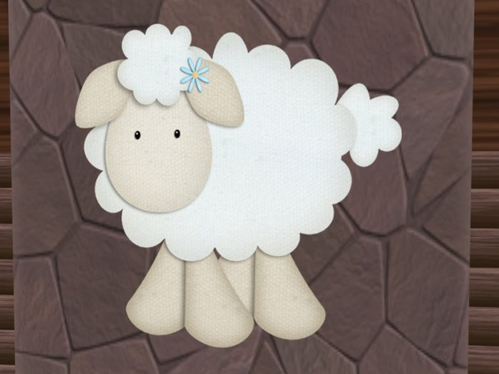 Easter Lamb Decorations
 Second Life Marketplace Easter Decor Cute Lamb