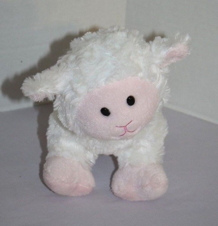 Easter Lamb Stuffed Animal
 Best 416 Easter Plush Bunnies Lambs and Spring images on