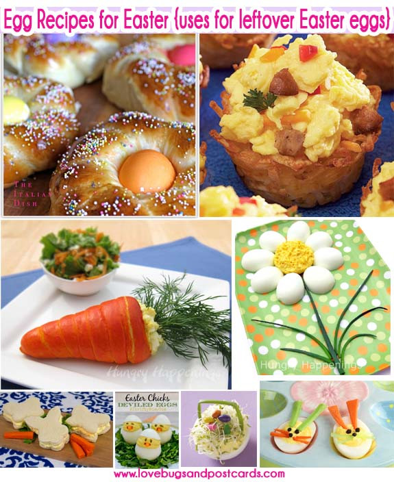 Easter Leftovers Recipes
 Egg Recipes for Easter uses for leftover Easter eggs