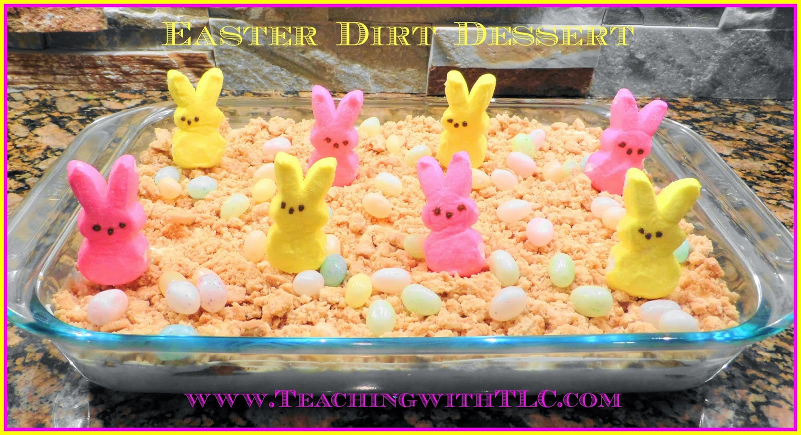 Easter Pudding Desserts
 Teaching with TLC Dirt Cake