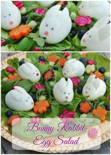 Easter Salads Food Network
 Easter Food Idea Bunny Rabbit Easter Salad