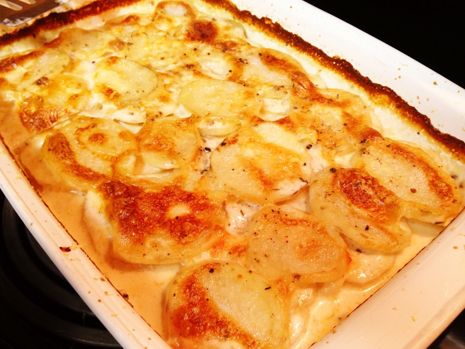 Easter Scalloped Potatoes
 Evolution of a Foo Easter Dinner Scalloped Potatoes