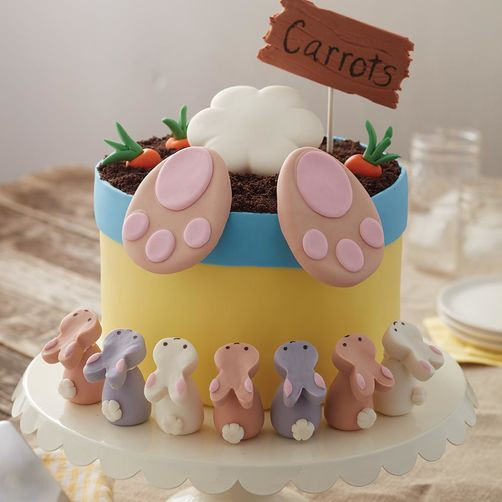 Easter Sheet Cake Ideas
 Bunny Butt Easter Cake and Bunny Treats