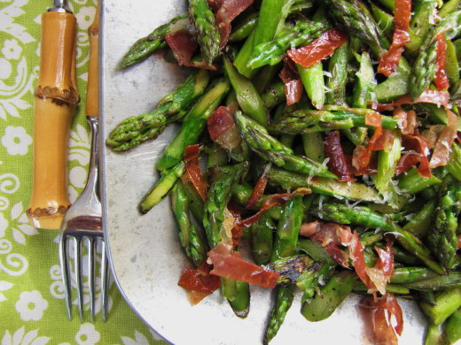 Easter Side Dishes
 A Prettier Way to Cut Asparagus & A Tasty Easter Side Dish