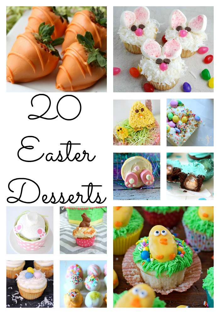 Easter Themed Desserts
 Easter Desserts 20 ideas for you The Country Chic Cottage