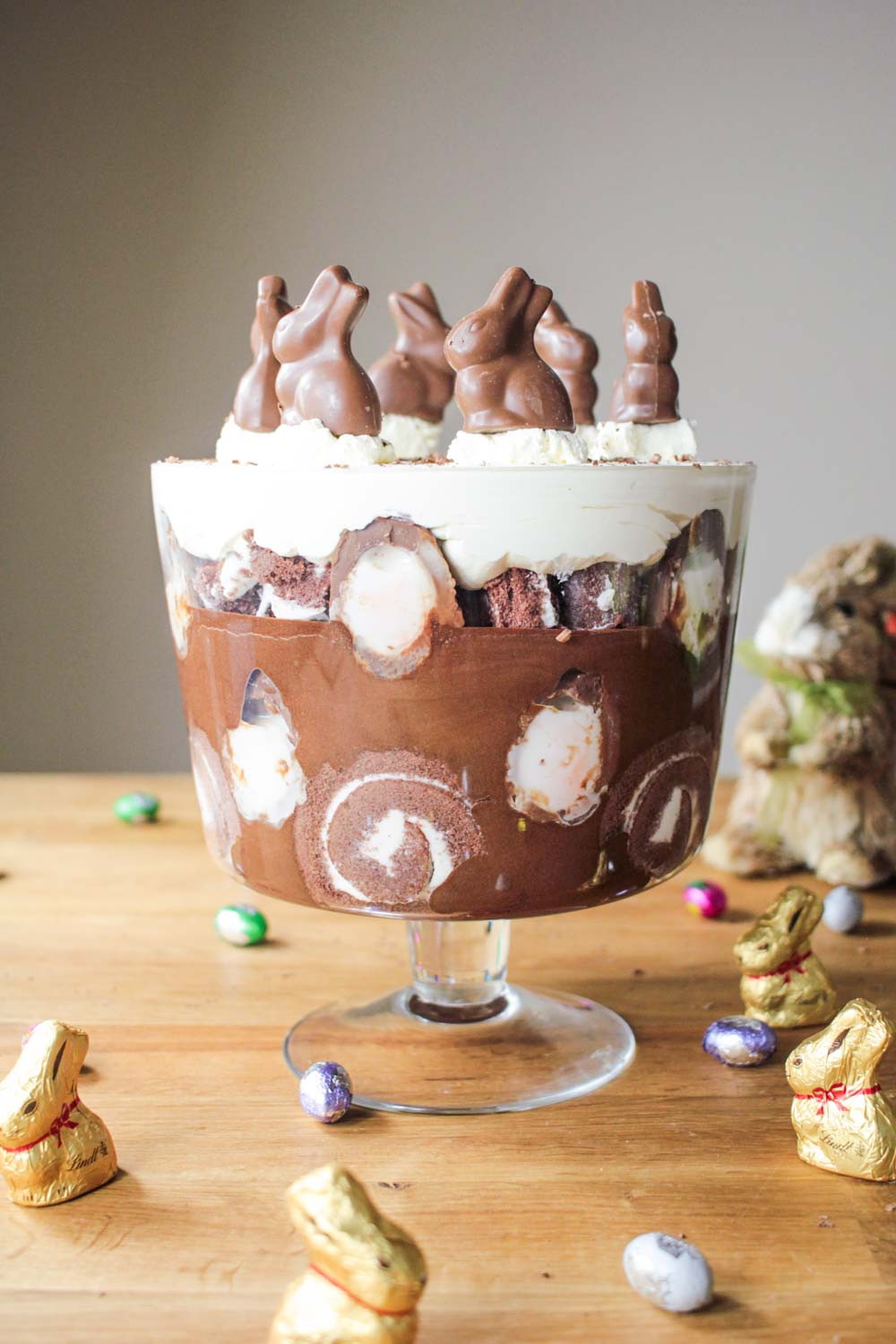 Easter Trifle Desserts
 Creme Egg Easter Chocolate Trifle Recipe Globe Scoffers