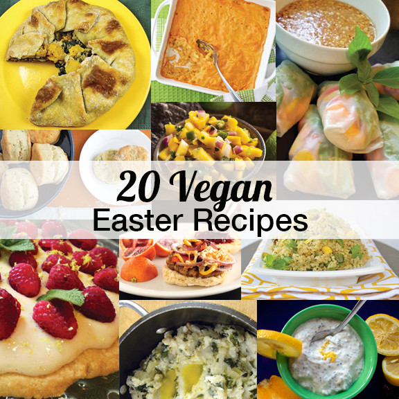 Easter Vegetarian Recipes
 20 Vegan Easter Recipes