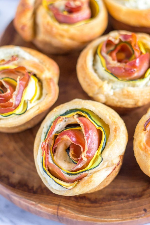 Easy Appetizers For Easter
 Easy Easter Appetizer Cheese Veggie and Prosciutto