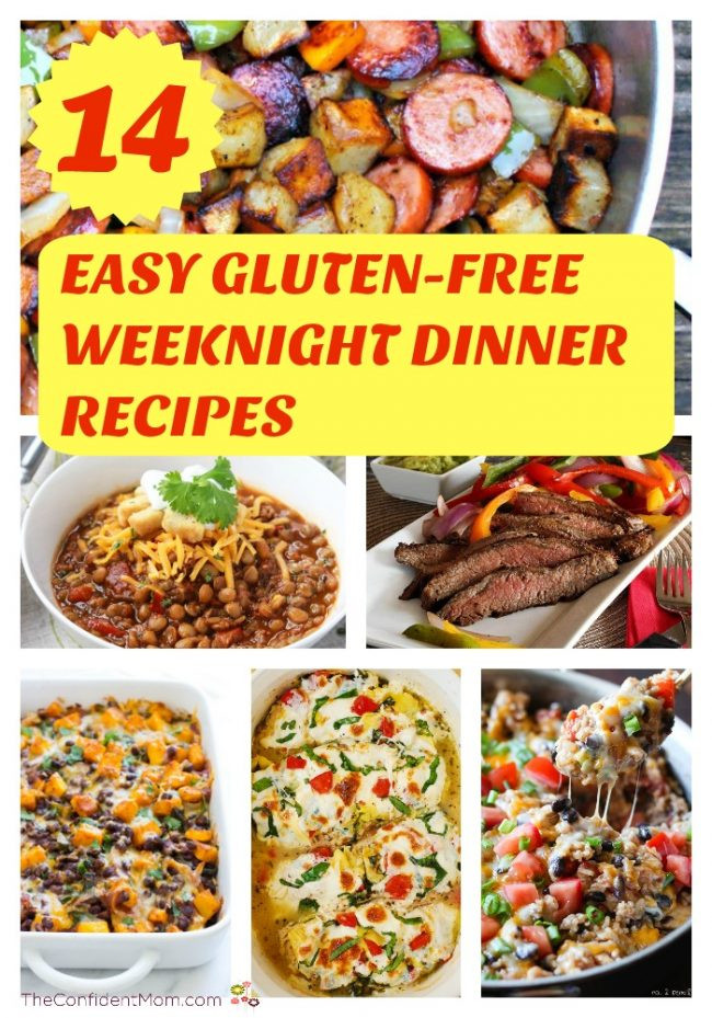 Easy Dairy Free Dinner Recipes 14 Easy Gluten Free Weeknight Dinner Recipes The