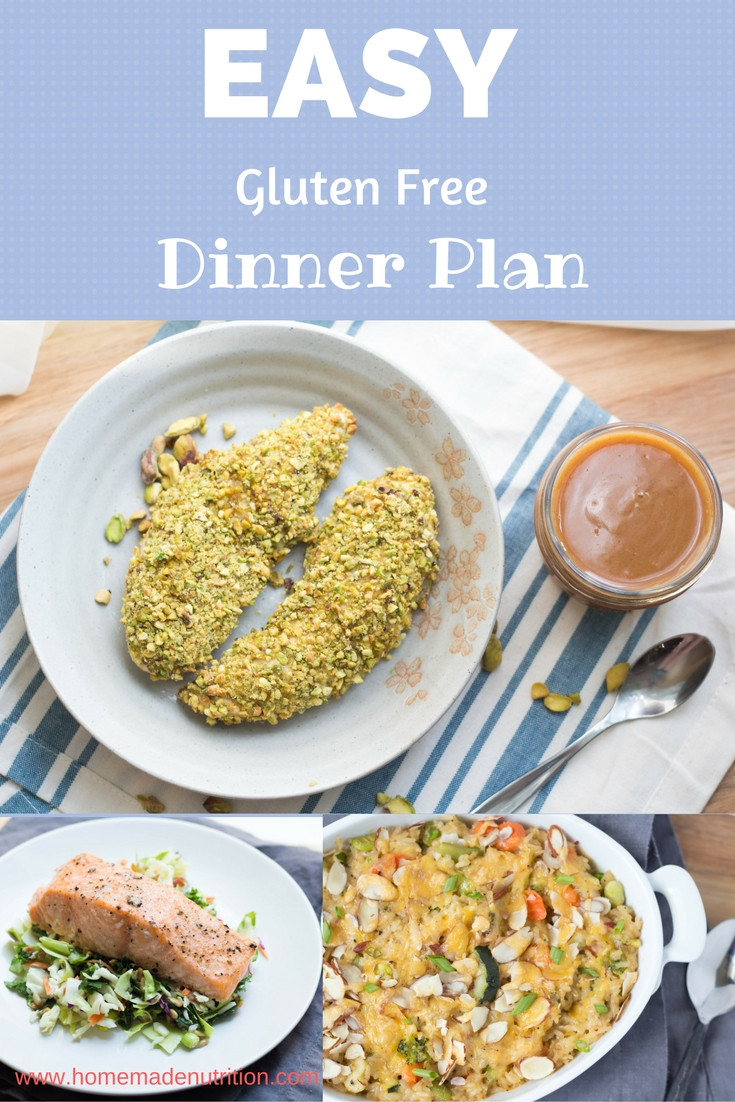 Easy Dairy Free Dinners
 Easy Gluten Free Dinner Meal Plan Homemade Nutrition