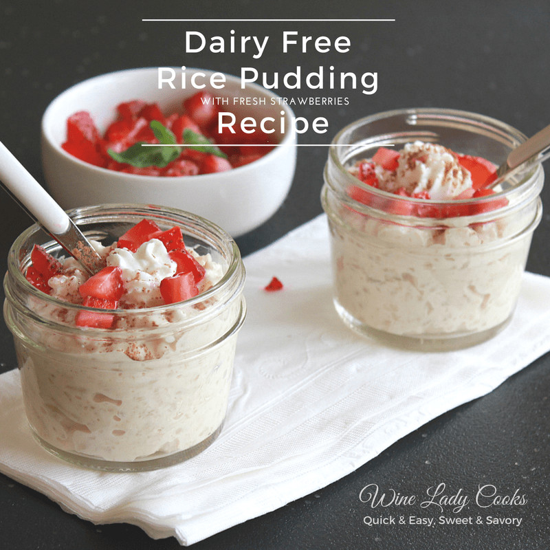Easy Dairy Free Recipes
 Easy Dairy Free Rice Pudding Recipe
