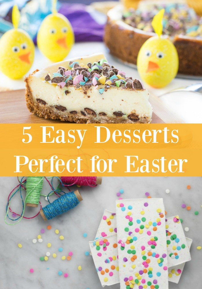 Easy Desserts For Easter
 5 Easy Desserts Perfect for Easter SoFabFood Recipes