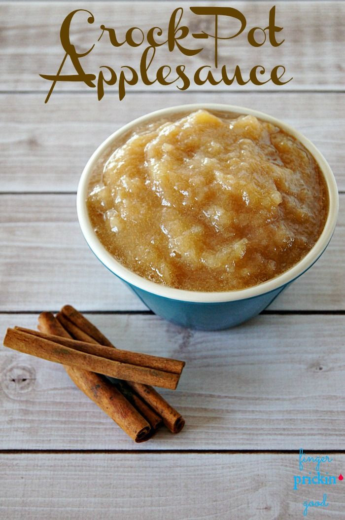 Easy Diabetic Crock Pot Recipes
 Crock Pot Applesauce Recipe