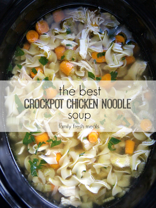 Easy Diabetic Crock Pot Recipes
 The Best Crockpot Chicken Noodle Soup – Recipes for