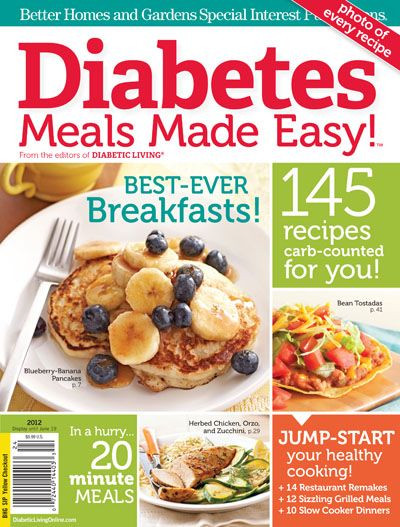 Easy Diabetic Dinner Recipes For Two
 Diabetes Meals Made Easy ly $8 99