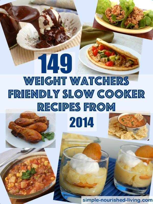 Easy Diabetic Slow Cooker Recipes
 Weight Watchers Crock Pot Recipes with Points Plus Values