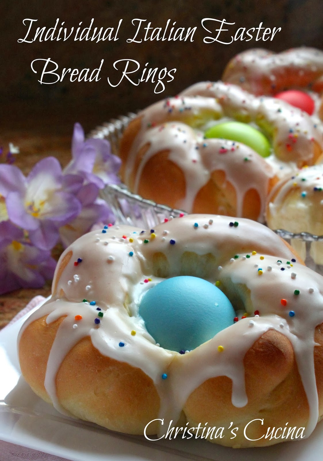 Easy Easter Bread
 Individual Italian Easter Bread Rings…Easy Step by Step