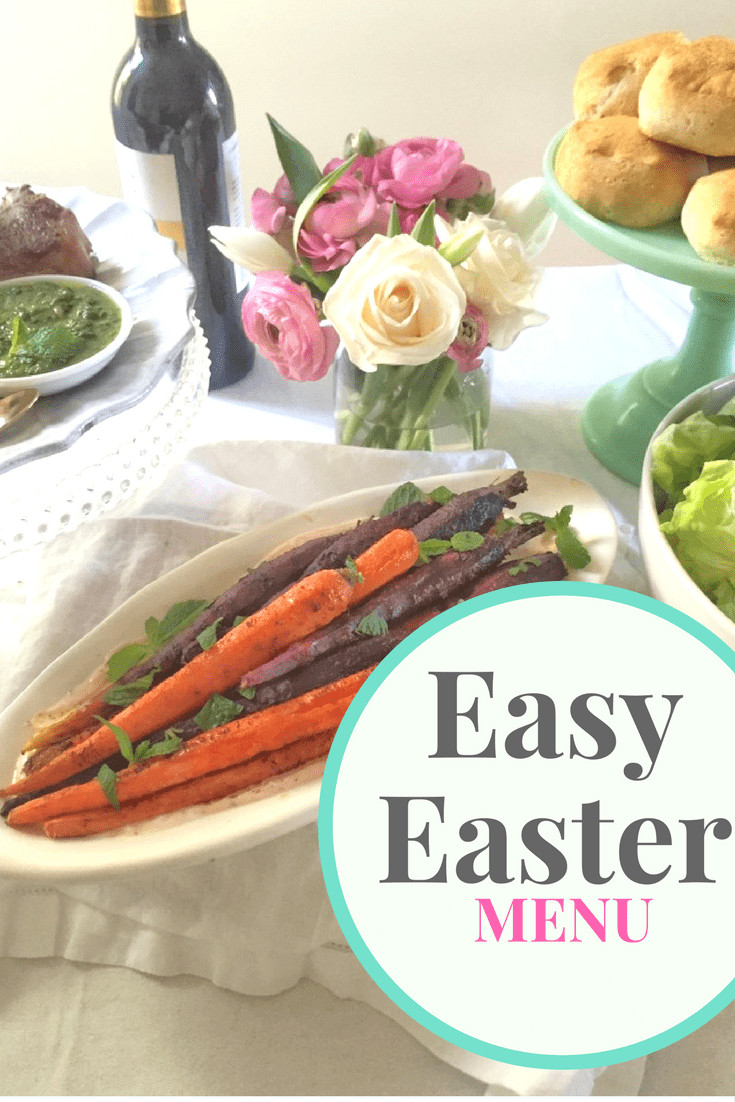 Easy Easter Dinner Menu
 Easy Easter Menu
