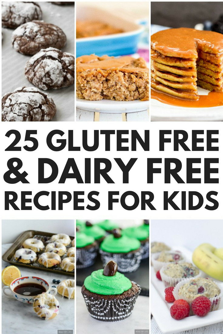 Easy Gluten Free Dairy Free Desserts
 24 Simple Gluten Free and Dairy Free Recipes for Kids