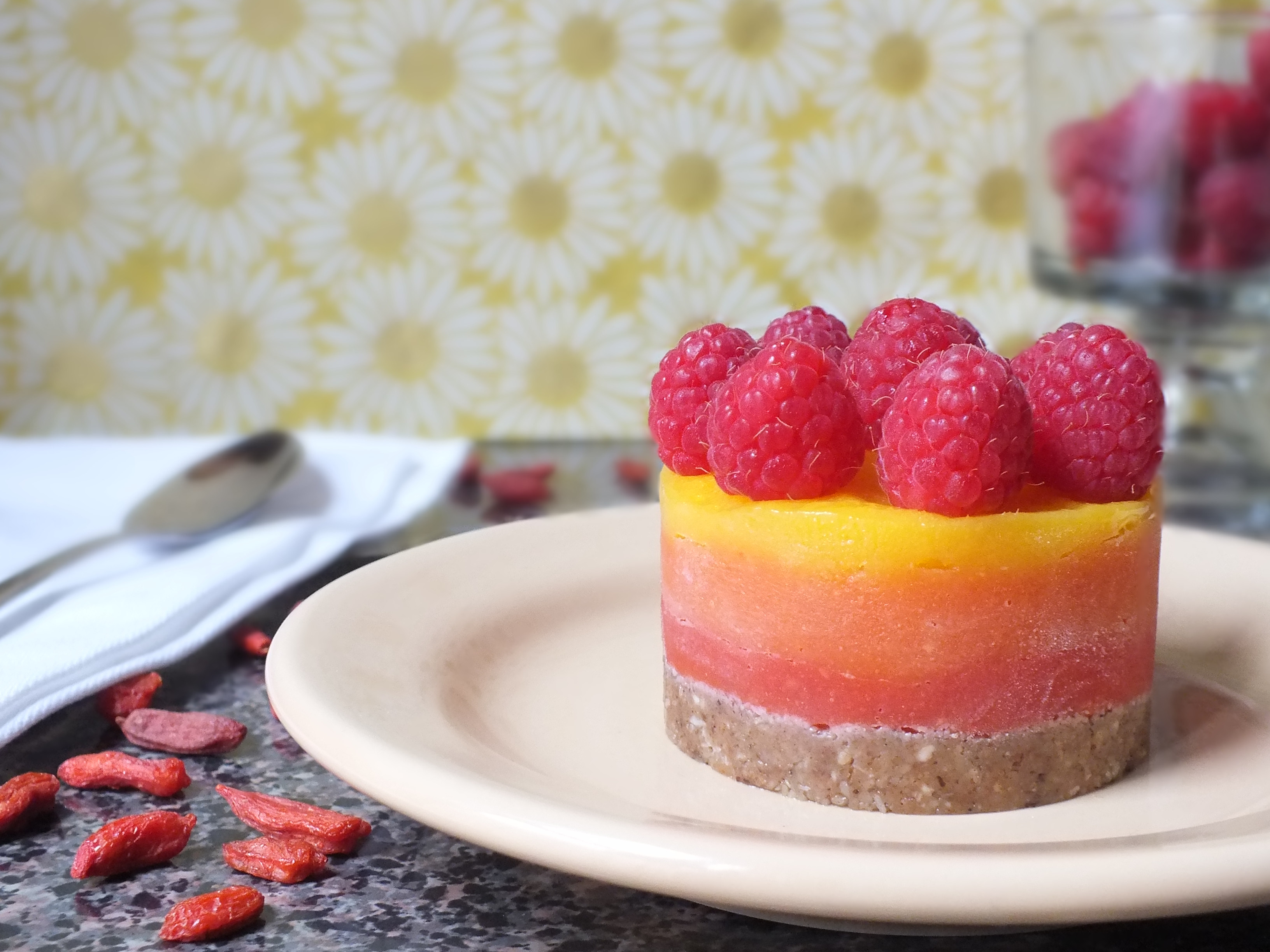 Easy Gluten Free Dairy Free Desserts
 Berry Mango Sunrise Tarts [Raw Gluten Free Dairy Free